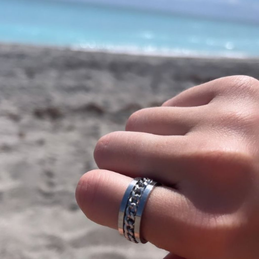 Silver Eternity Bands For Men And Women